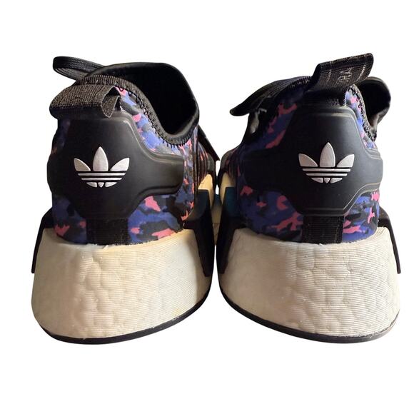 Adidas NMD_R1, Black & Pink Camouflage, Boost, Youth Size 5.5, Women's Size 7 - Picture 10 of 10